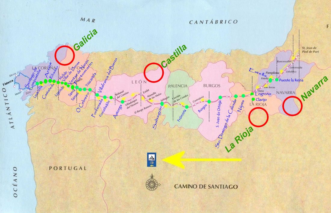 MAPA CAMINO