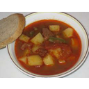 Goulash con patatas.